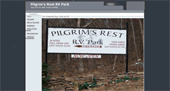 Desktop Screenshot of pilgrimsrestrvpark.com